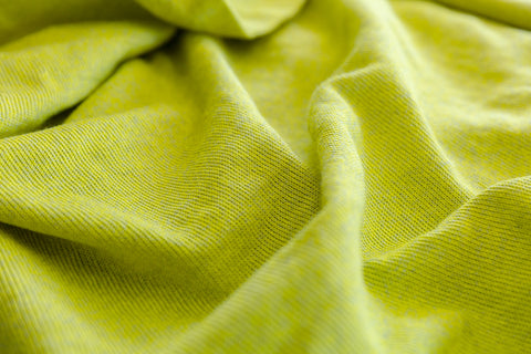 Knitting the Boa Pouf